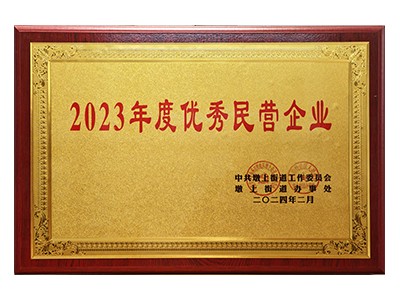 2023年度優(yōu)秀民營(yíng)企業(yè)